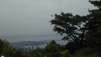 菊水山山頂からの景色