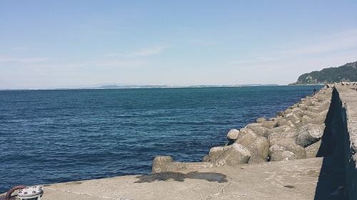 富津の海