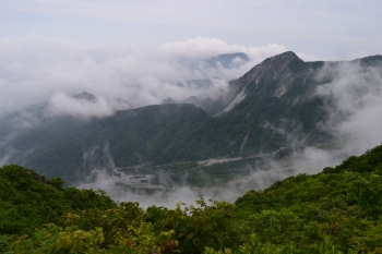 山の景色